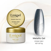 Emigel -  Metallic Gel - STONE GREY